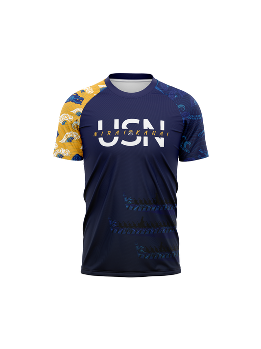 US Navy Dragon Boat Team | H2O Men's Performance Jersey Short Sleeve