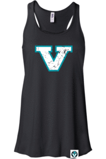 Vancouver Lacrosse | Vintage V Flowy Racerback Tank Top (Women's)