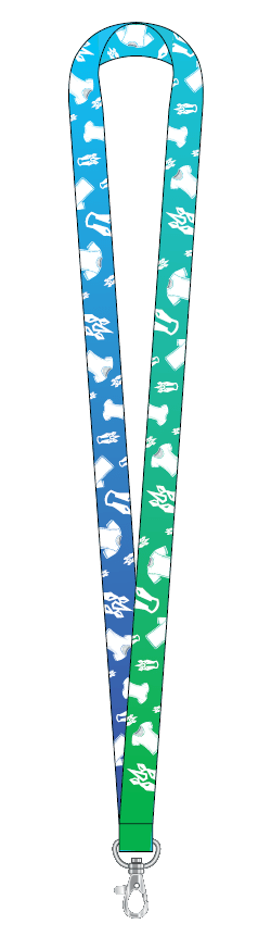 Canuck Volleyball Lanyard - Oddball Workshop