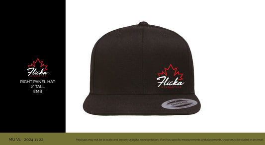 Flicka Yupoong Classic Snapback Hat - Oddball Workshop
