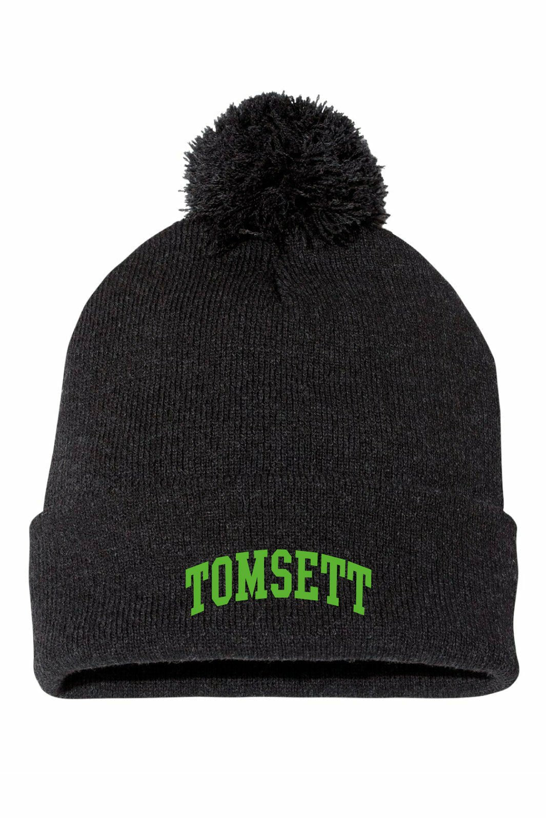 Tomsett Knit Beanie with Pom-pom - Oddball Workshop