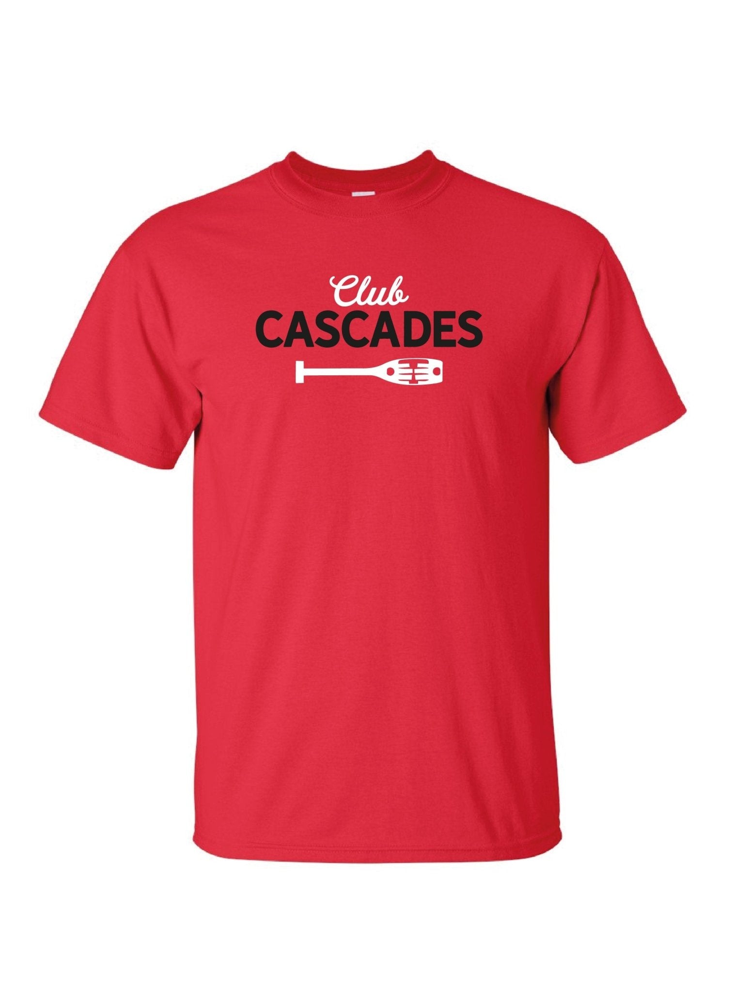 Cascades Club Adult Cotton Tee With Logo - Oddball Workshop
