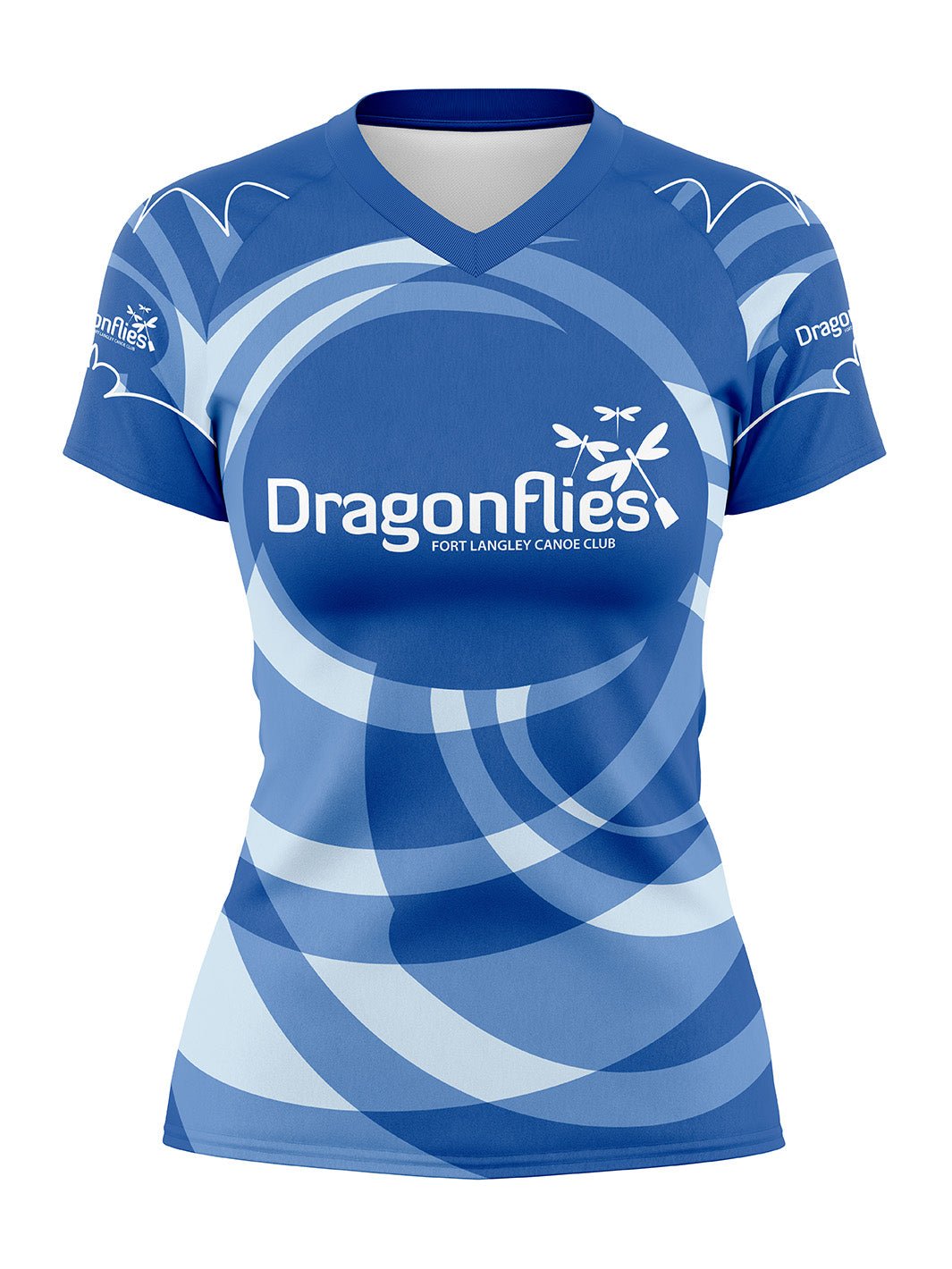 FLCC Dragonflies | Women's Athletic Jersey Short Sleeve - Oddball Workshop