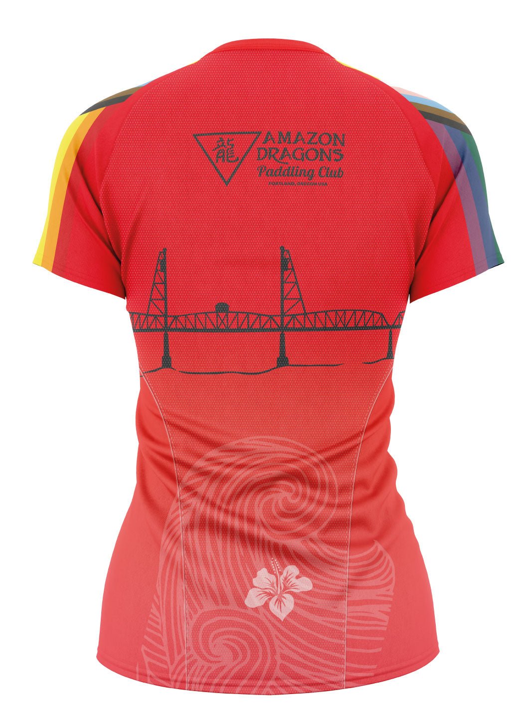 Amazon Dragons | Women's Athletic Jersey Short Sleeve - Oddball Workshop