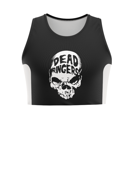 Anchor City RD | Dead Ringers Unisex Athletic Tank Top Crop - Oddball Workshop