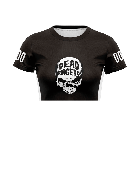 Anchor City RD | Dead Ringers Women's Team Jersey Short Sleeve Crop - Oddball Workshop