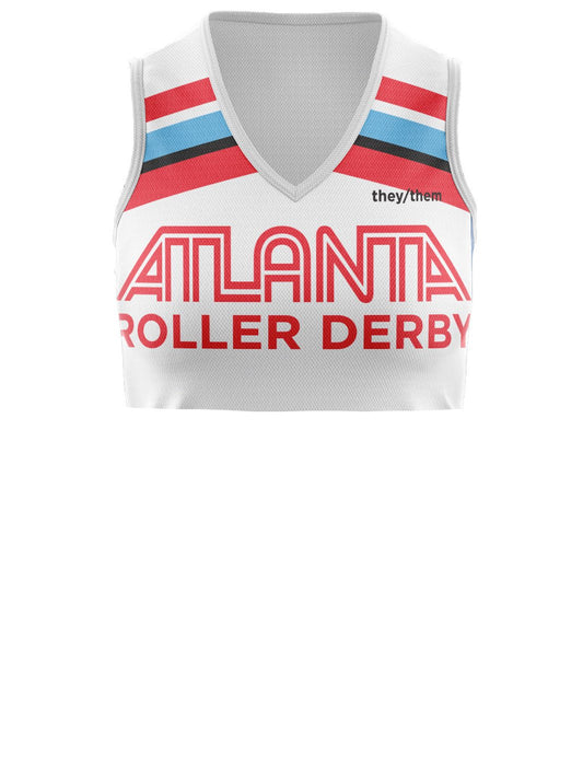Atlanta Roller Derby Travel Jerseys | Women's Prime Sleeveless Crop Top - Oddball Workshop