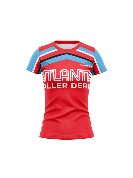 Atlanta Roller Derby Travel Jerseys | Women's Team Jersey Short Sleeve - Oddball Workshop