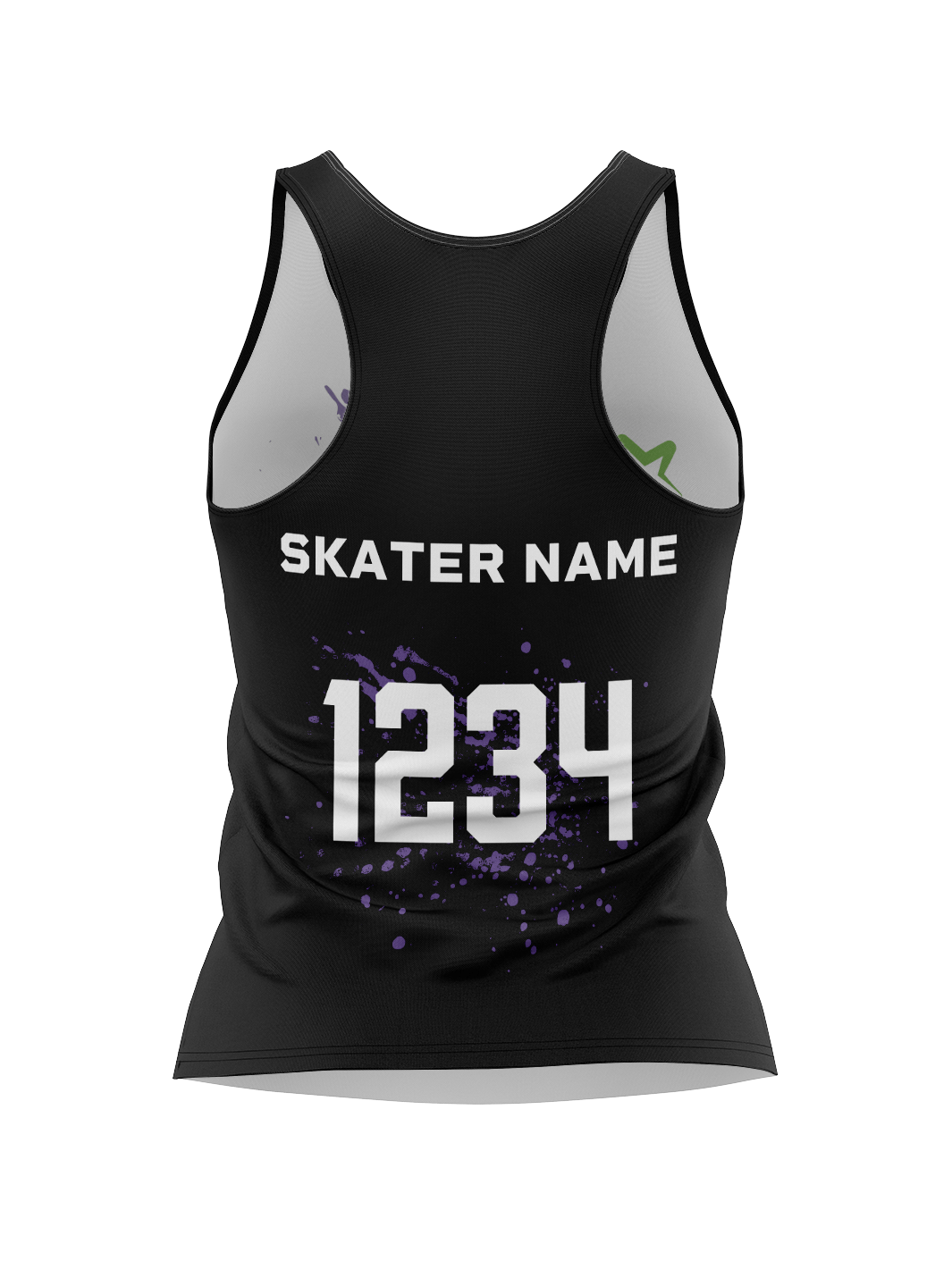 Calgary Roller Derby | CJRD | Women's Athletic Tank Top Reversible - Oddball Workshop