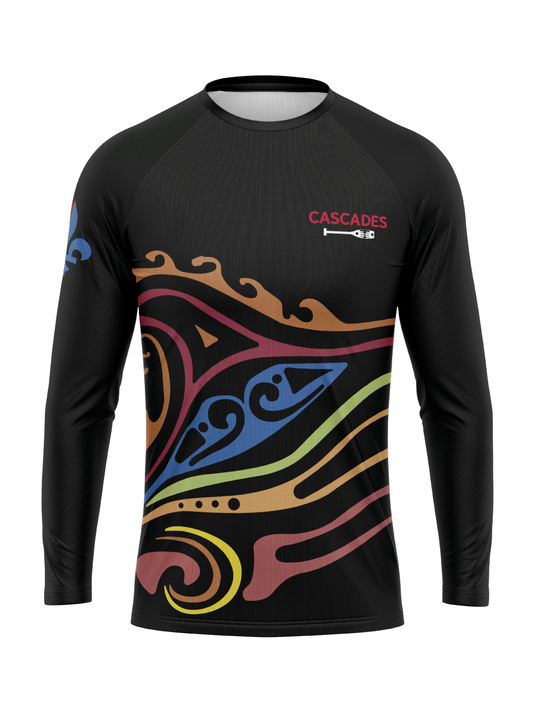 Cascades Club | Men's Athletic Jersey Long Sleeve - Oddball Workshop