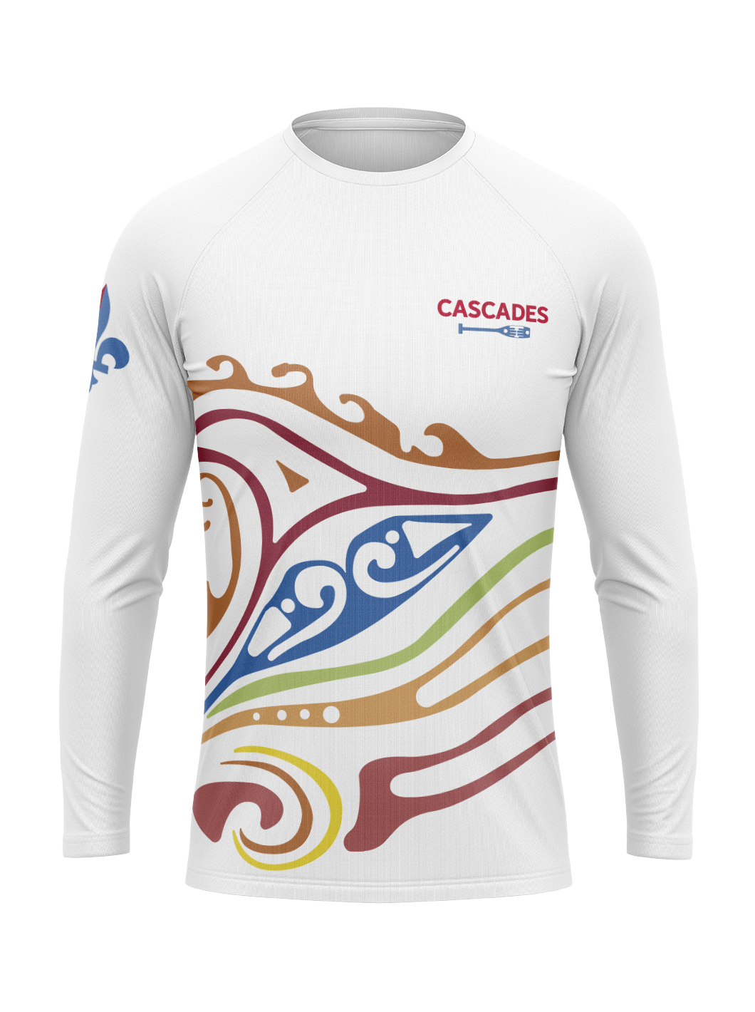 Cascades Club | Men's Athletic Jersey Long Sleeve - Oddball Workshop