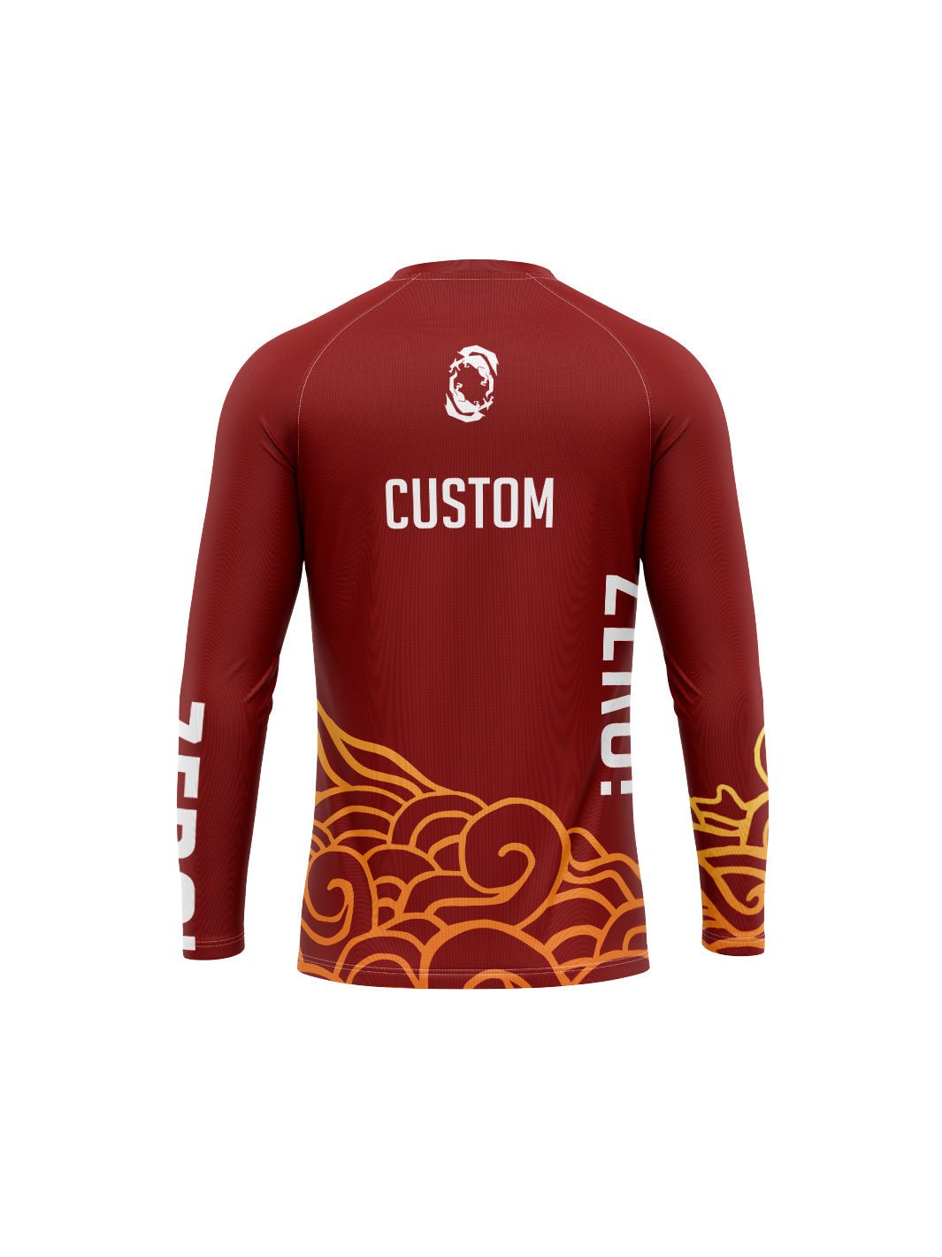 DH Zero Supporters | Men's Athletic Jersey Long Sleeve - Oddball Workshop