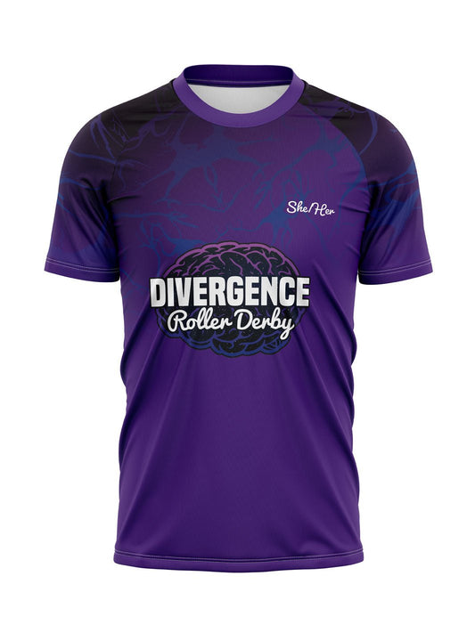 Divergence RD | Unisex Athletic Jersey Short Sleeve - Oddball Workshop