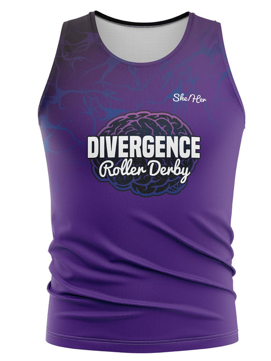 Divergence RD | Unisex Athletic Tank Top - Oddball Workshop