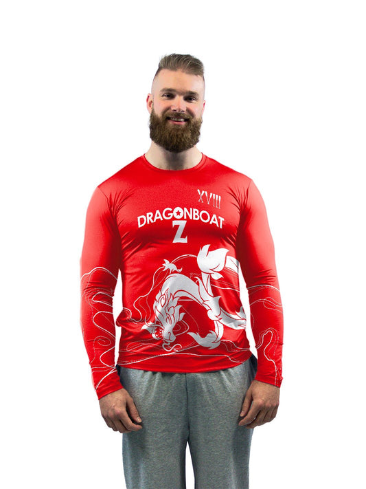 Dragon Boat Z | Men's Team Jersey Long Sleeve - Oddball Workshop