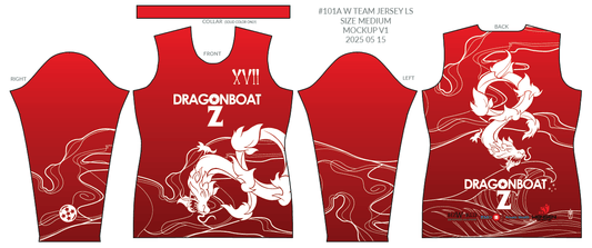 Dragon Boat Z | Women's Team Jersey Long Sleeve - Oddball Workshop