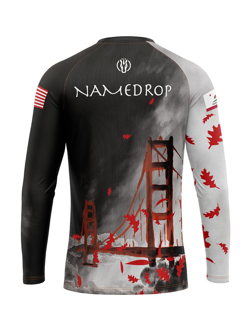 Dragon Warriors Supporters | RACING JERSEY - Men's Athletic Jersey Long Sleeve - Oddball Workshop