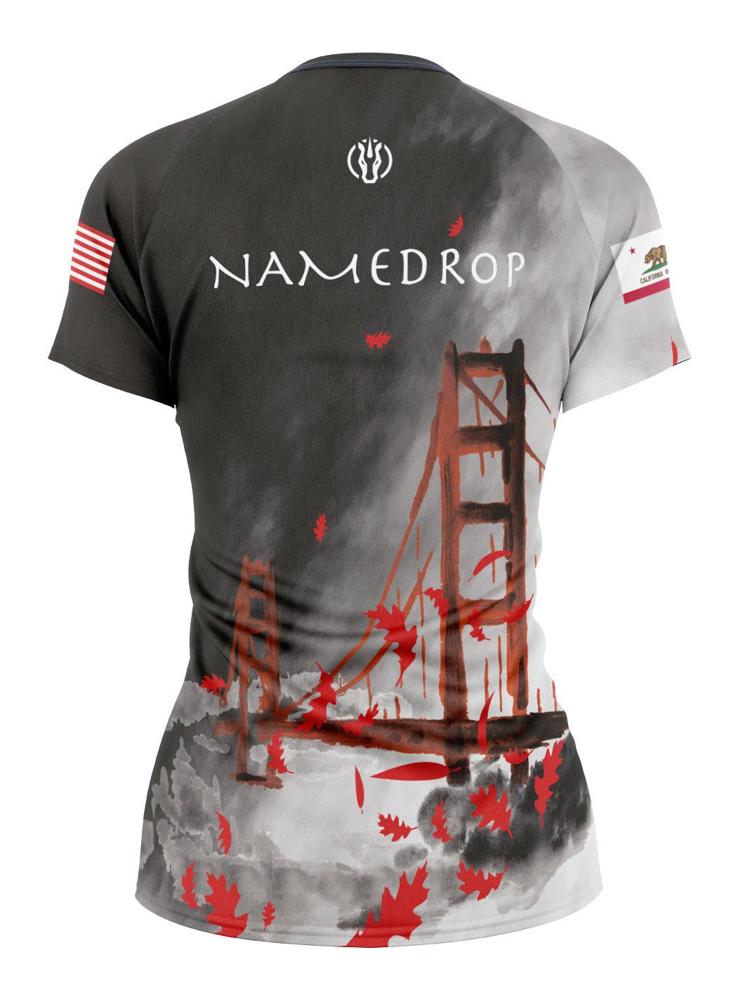 Dragon Warriors Supporters | Women's Athletic Jersey Short Sleeve - Oddball Workshop
