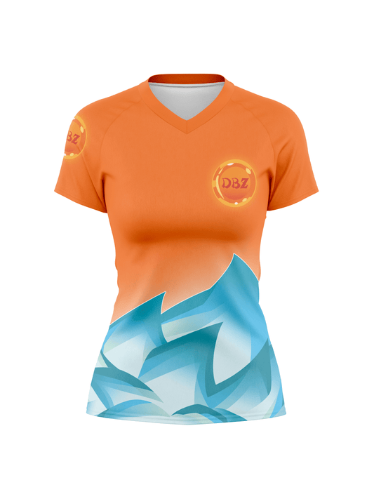 EDBRC Dragon Boat Z | Women's Athletic Jersey Short Sleeve - Oddball Workshop