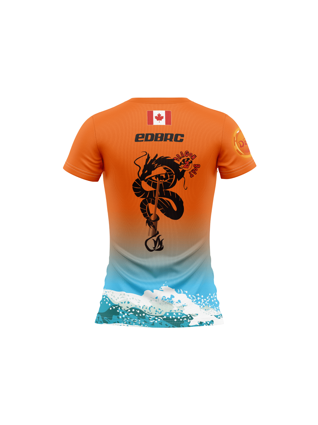 EDBRC Dragon Boat Z | Women's Team Jersey Short Sleeve - Oddball Workshop