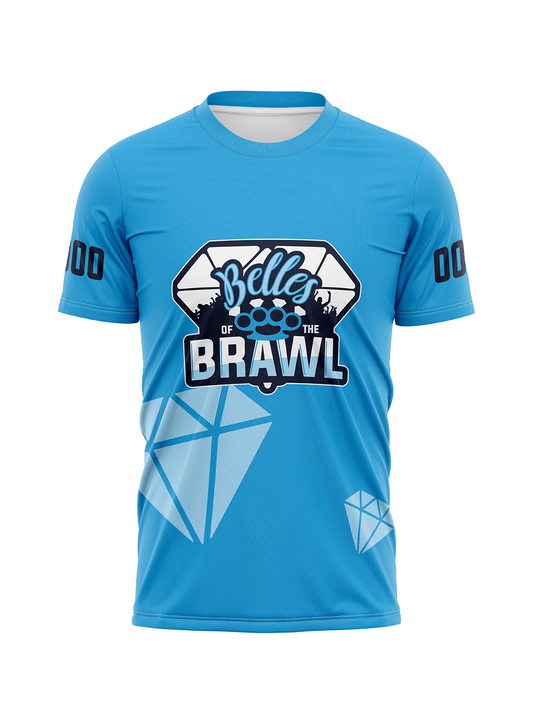 Eves of Destruction Team Store | Team Belles Of The Brawl Men's Team Jersey Short Sleeve - Oddball Workshop