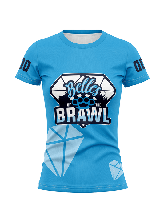 Eves of Destruction Team Store | Team Belles Of The Brawl Women's Team Jersey Short Sleeve - Oddball Workshop