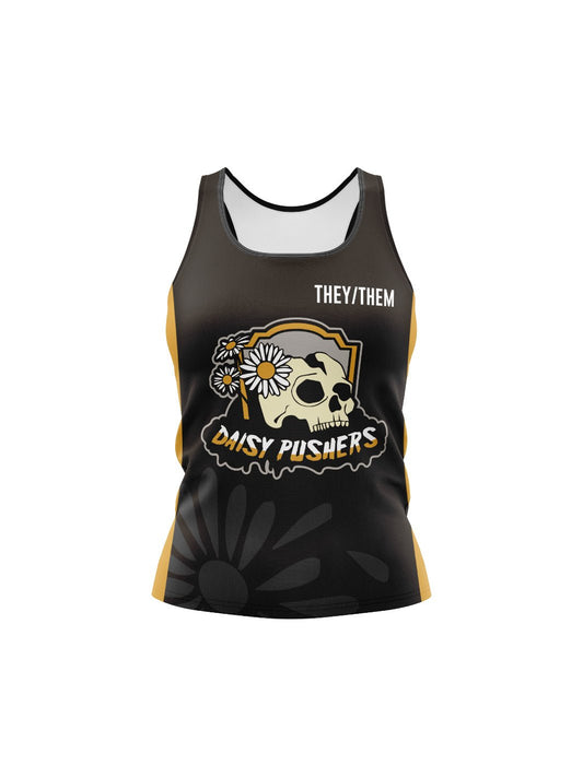 Eves of Destruction Team Store | Team Daisy Pushers Women's Athletic Tank Top - Oddball Workshop