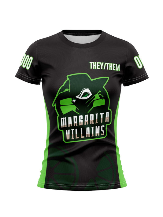 Eves of Destruction Team Store | Team Margarita Villains Women's Team Jersey Short Sleeve - Oddball Workshop