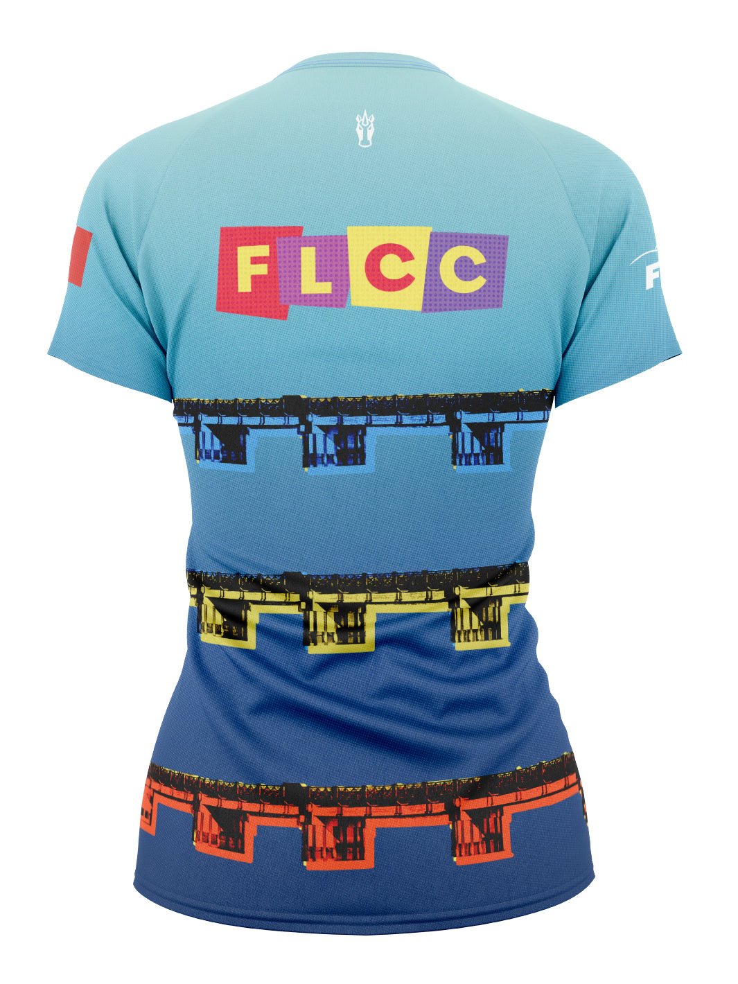 FLCC Fall Small | Women's Athletic Jersey Short Sleeve - Oddball Workshop