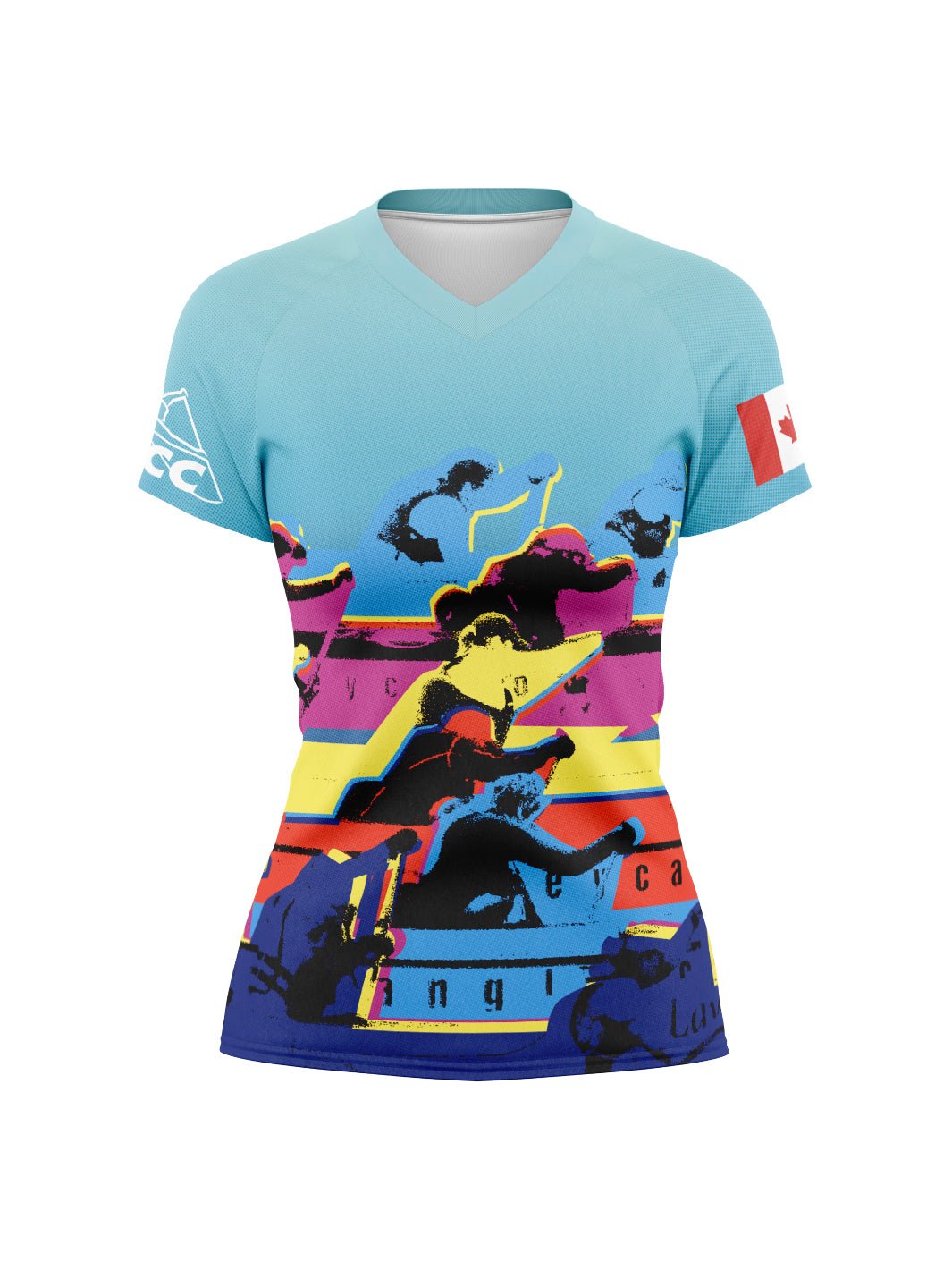 FLCC Fall Small | Women's Athletic Jersey Short Sleeve - Oddball Workshop