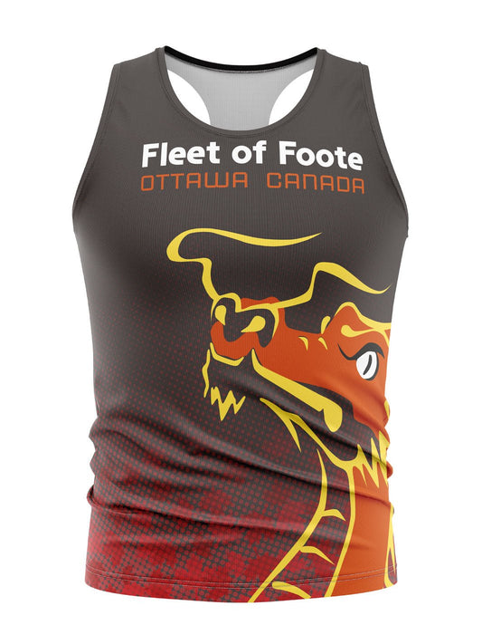 Fleet of Foote | Men's Racer Tank Top - Oddball Workshop