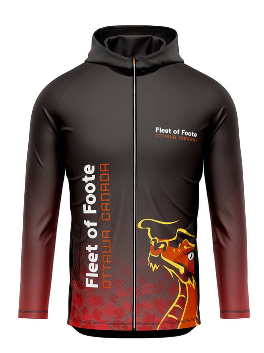 Fleet of Foote | Unisex Cascade Lt Wt Jacket Hooded - Oddball Workshop