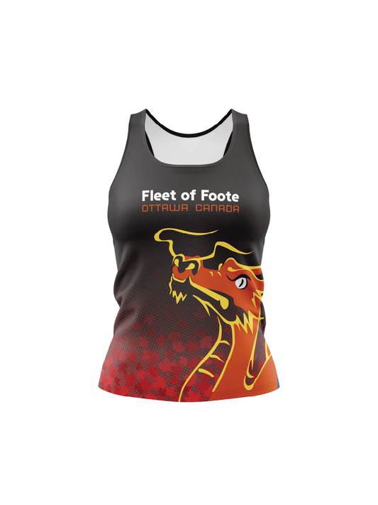 Fleet of Foote | Women's Athletic Tank Top - Oddball Workshop