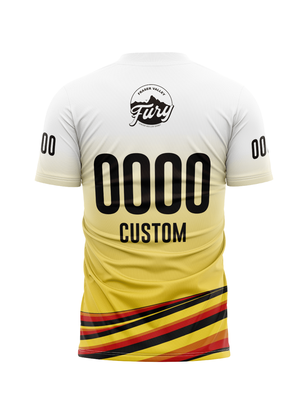 Fraser Valley Fury Junior Roller Derby | Men's Team Jersey Short Sleeve Reversible - Oddball Workshop