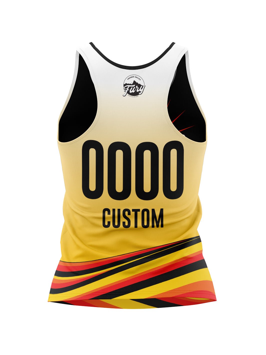 Fraser - Valley - Fury - Junior - Roller - Derby | Women's Athletic Tank Top Reversible - Oddball Workshop