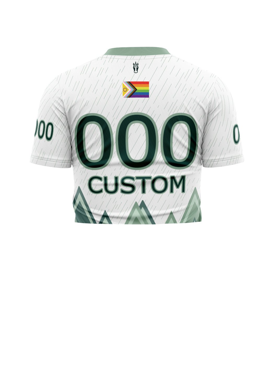 Greater Vancouver Roller Derby Association | Men's Team Jersey Short Sleeve Crop - Oddball Workshop