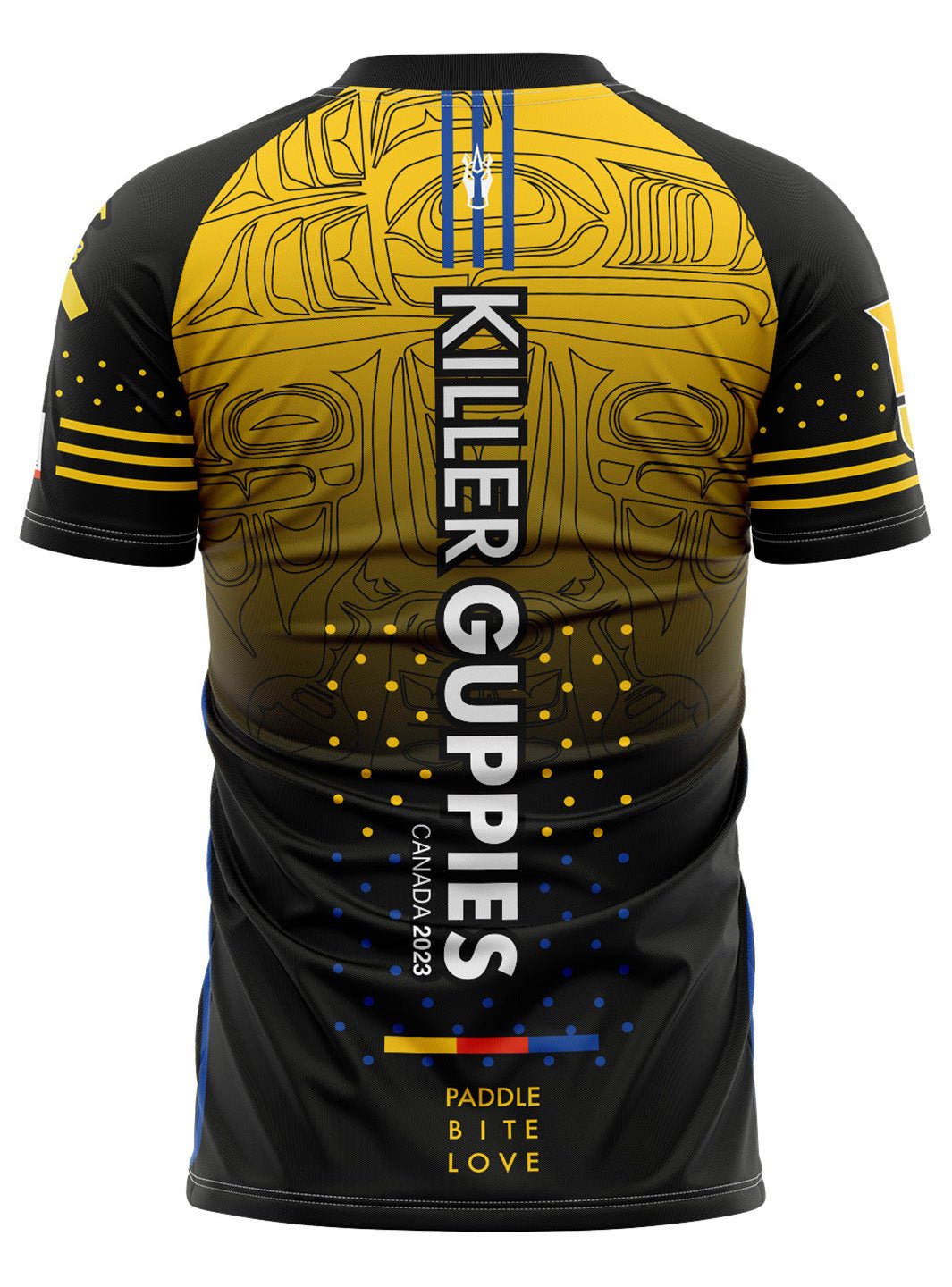 Killer Guppies Canadian | Men's Athletic Jersey Short Sleeve - Oddball Workshop