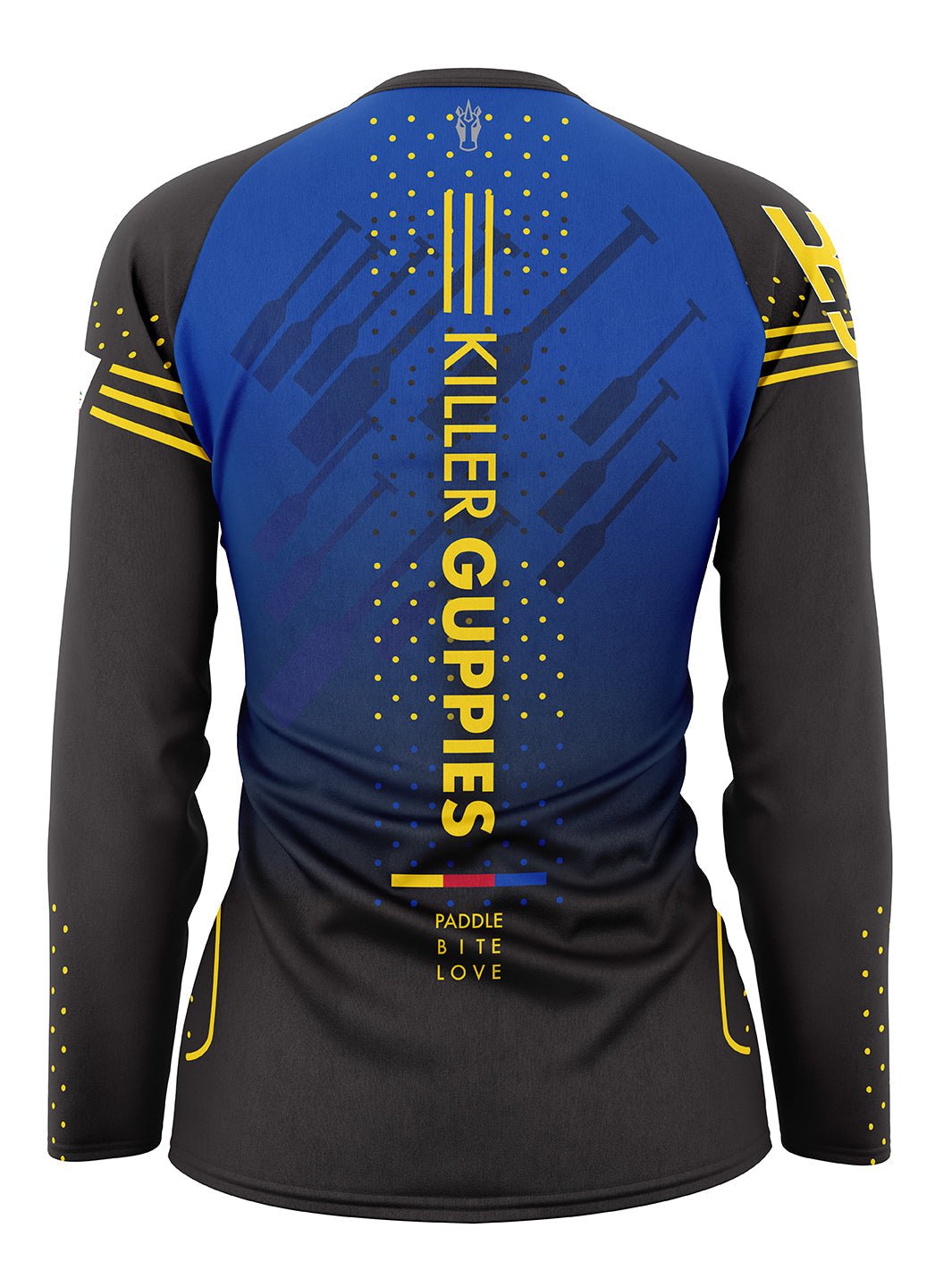 Killer Guppies | Women's Athletic Jersey Long Sleeve - Oddball Workshop