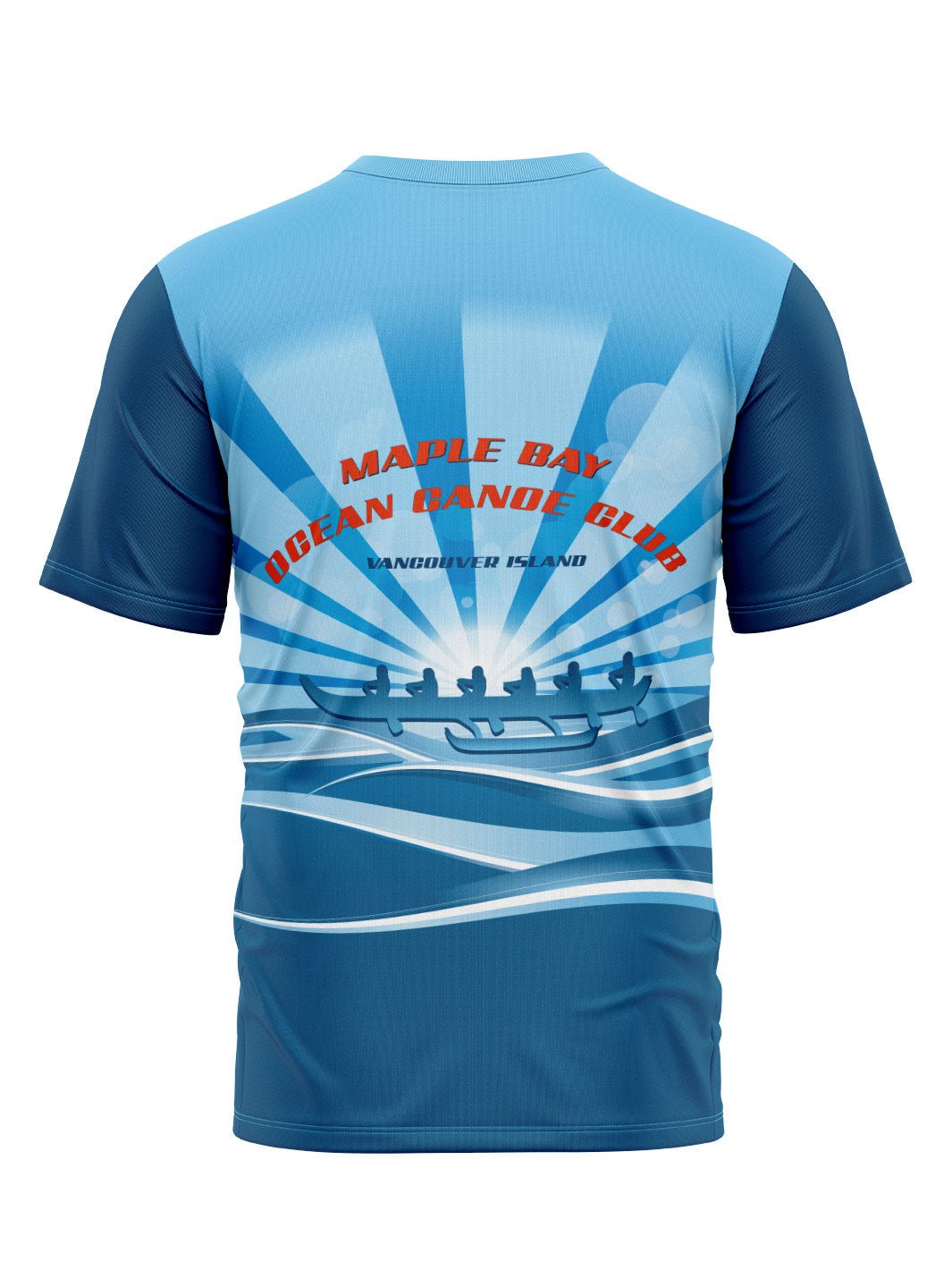 Maple Bay Ocean Canoe Club | Men's Team Jersey Short Sleeve - Oddball Workshop