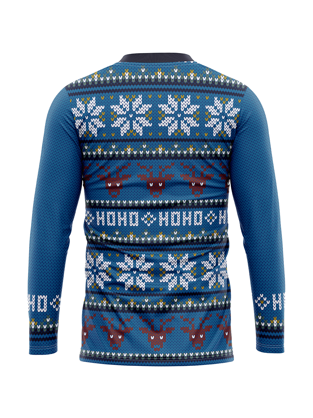 Maskwa Aquatic Club | Men's Team Jersey Long Sleeve - Christmas Sweater - Oddball Workshop