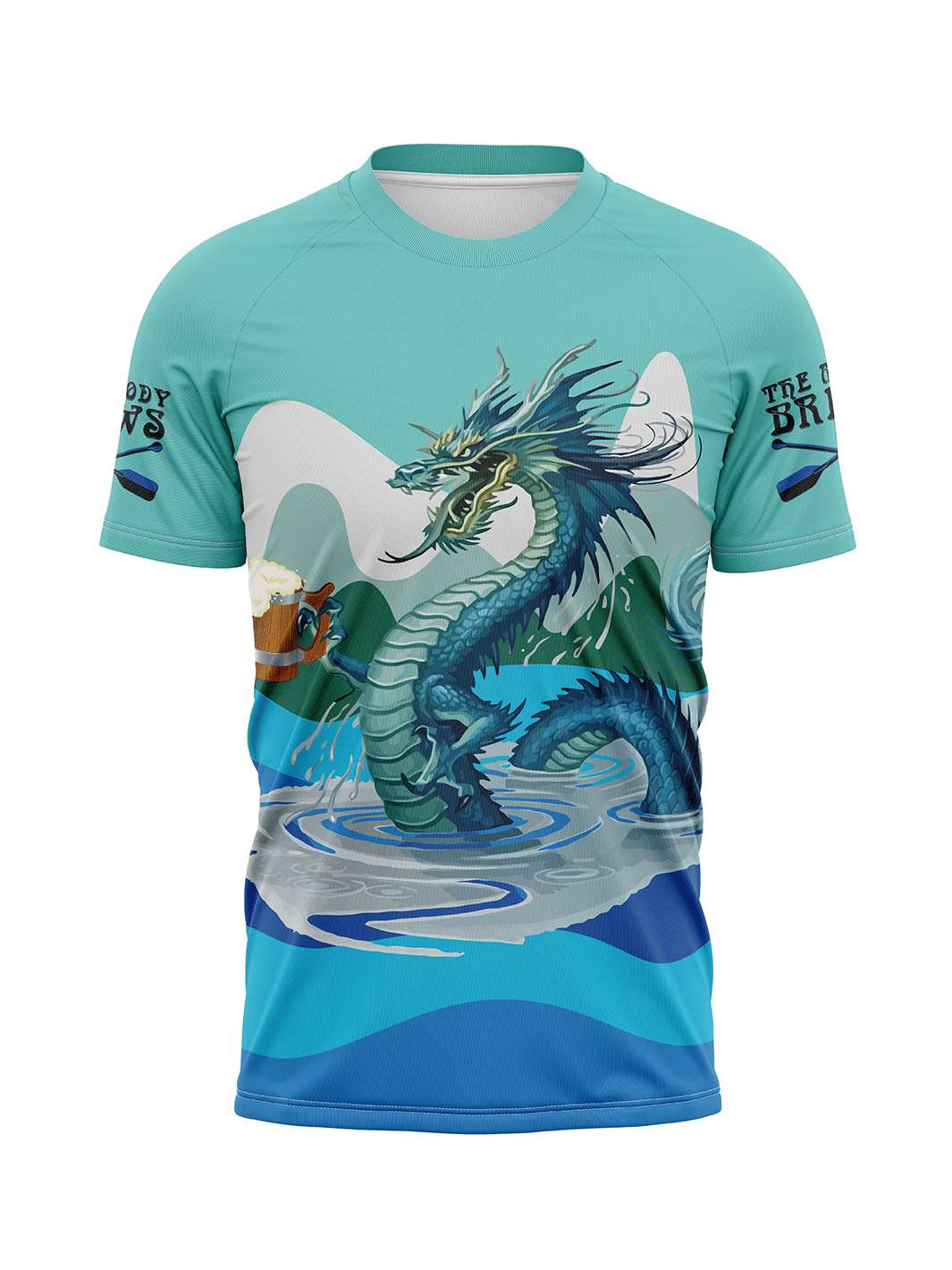 Moody Brews | Men's Athletic Jersey Short Sleeve - Oddball Workshop