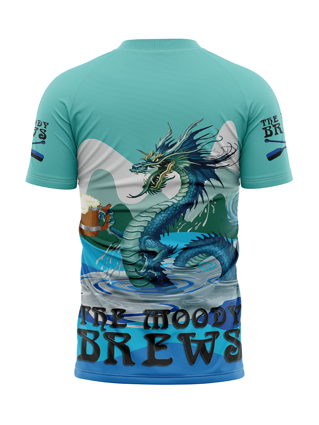 Moody Brews | Men's Athletic Jersey Short Sleeve - Oddball Workshop