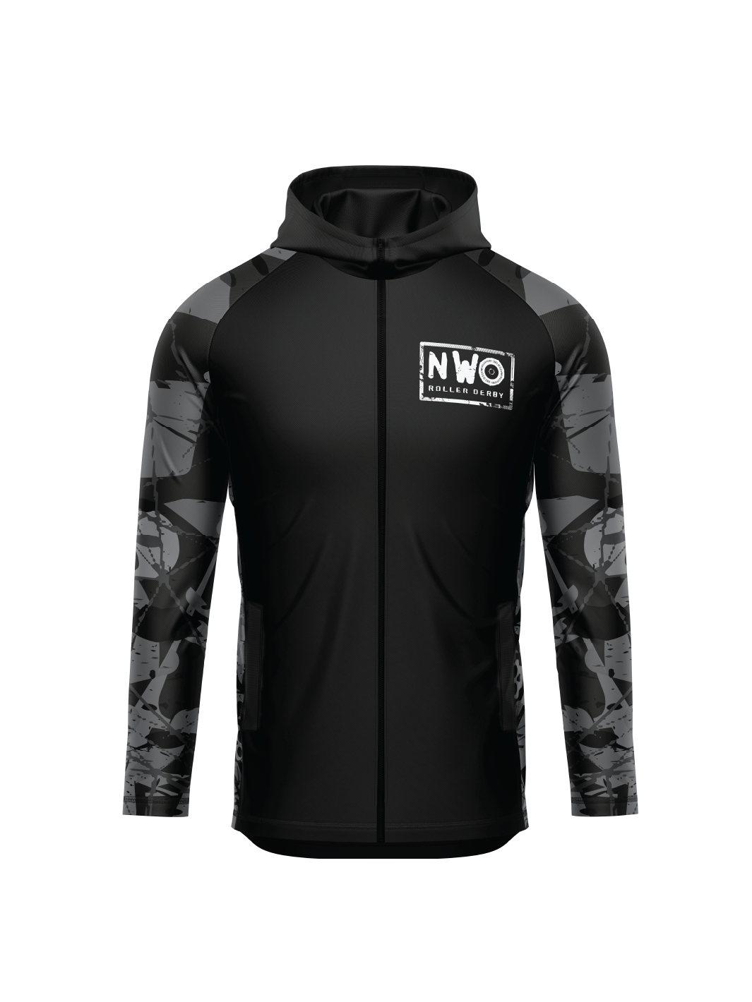 NWO Roller Derby | Unisex Roller Derby Hooded Jacket - Oddball Workshop