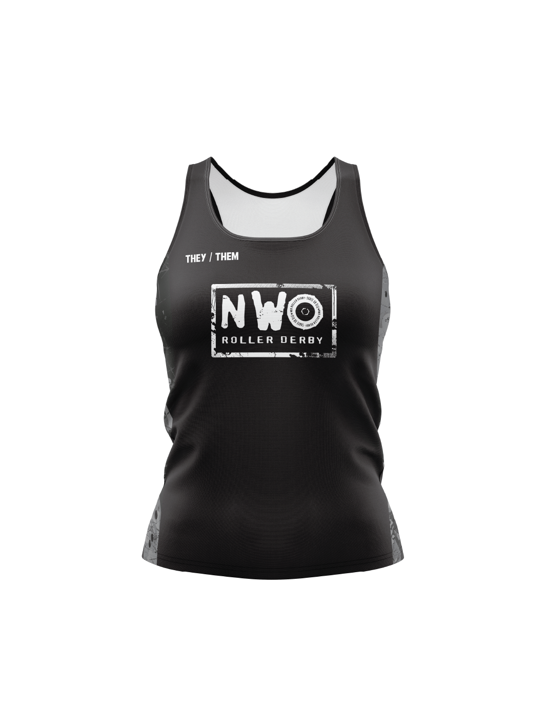 NWO Roller Derby | Women's Athletic Tank Top - Oddball Workshop