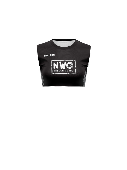 NWO Roller Derby | Women's Prime Sleeveless Top Crewneck Crop - Oddball Workshop