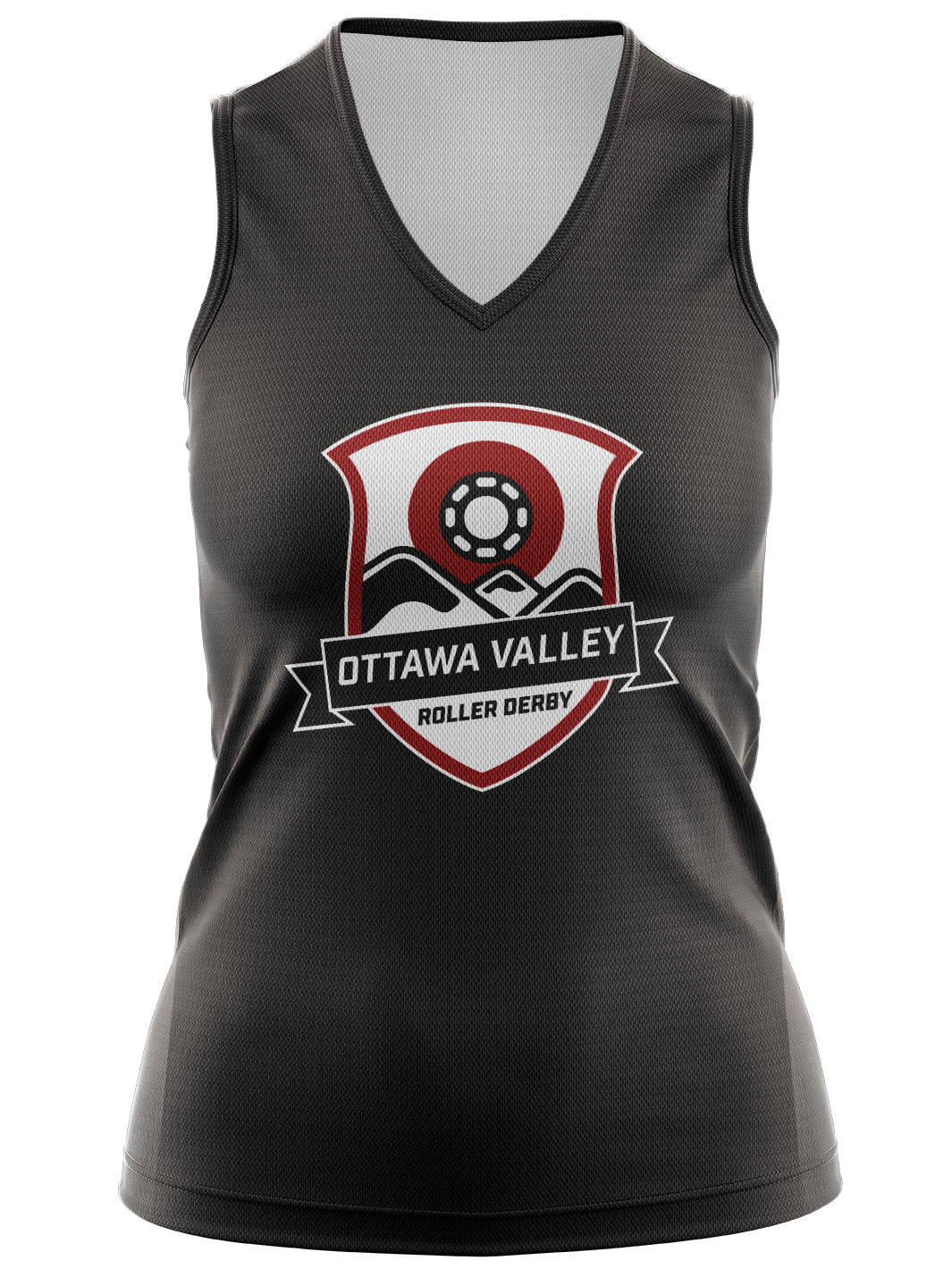 Ottawa Valley Roller Derby | Women's Prime Sleeveless Top - Oddball Workshop
