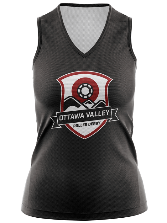 Ottawa Valley Roller Derby | Women's Prime Sleeveless Top - Oddball Workshop