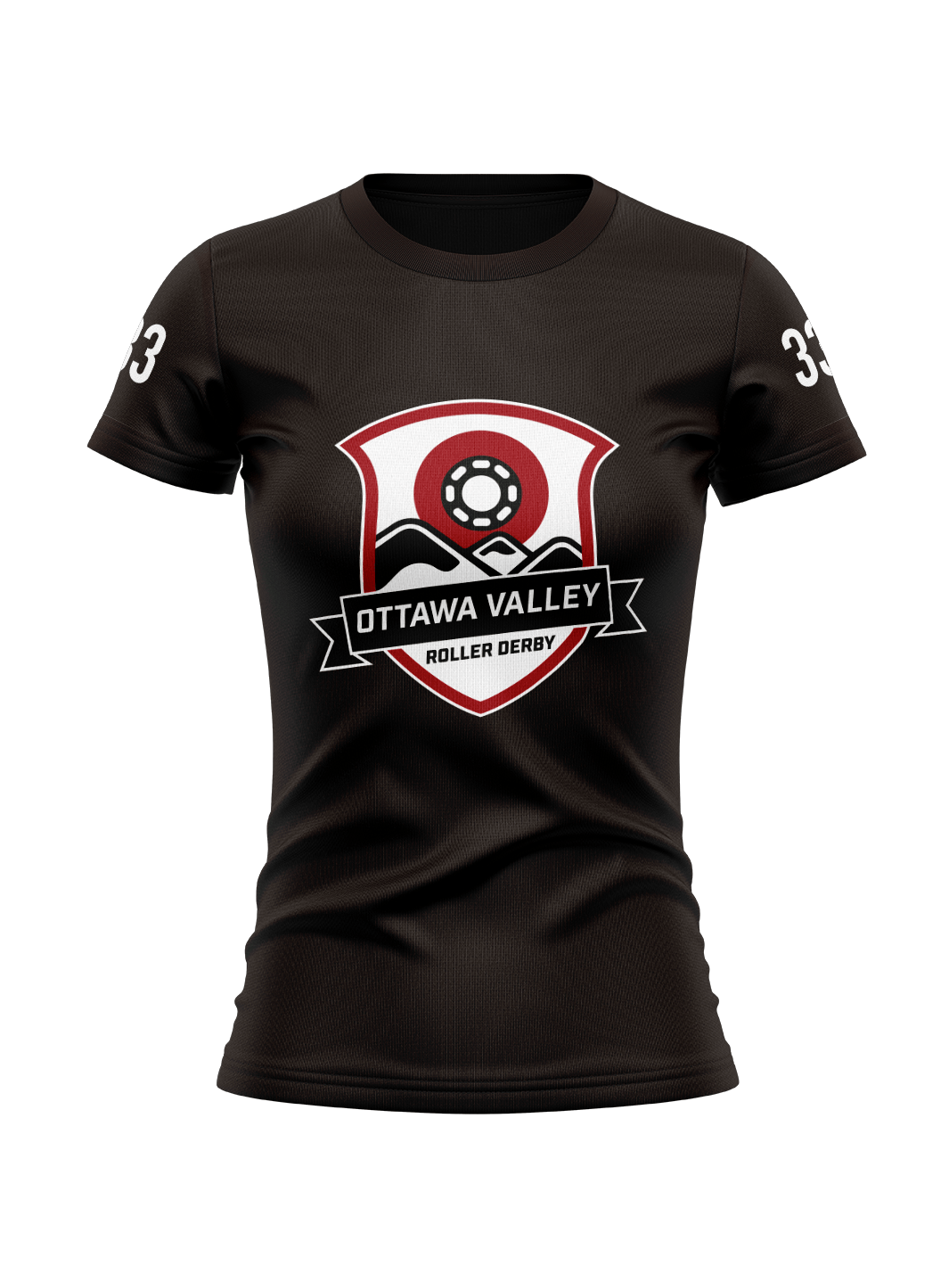 Ottawa Valley Roller Derby | Women's Team Jersey Short Sleeve - Oddball Workshop