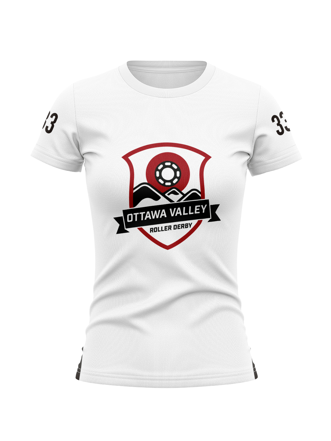 Ottawa Valley Roller Derby | Women's Team Jersey Short Sleeve - Oddball Workshop