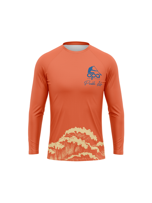 Outrigger Performance Advantage | Camp 2025 - Men's Athletic Jersey Long Sleeve - Oddball Workshop
